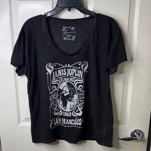 Black Graphic Short Sleeve Tee